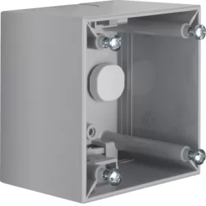 Berker Aufbau-Gehäuse 1f hoch ITG Flow grau 911512507