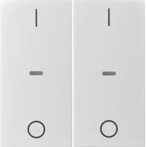 Berker Abdeck. Tast.-M. 2f. I/O S.1/B.x weiß 80962382