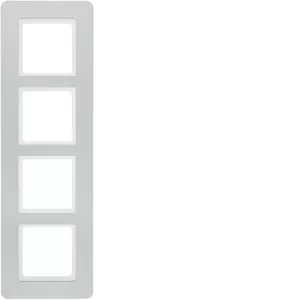 Berker Rahmen 4fach, Q.7, alu samt 10146184