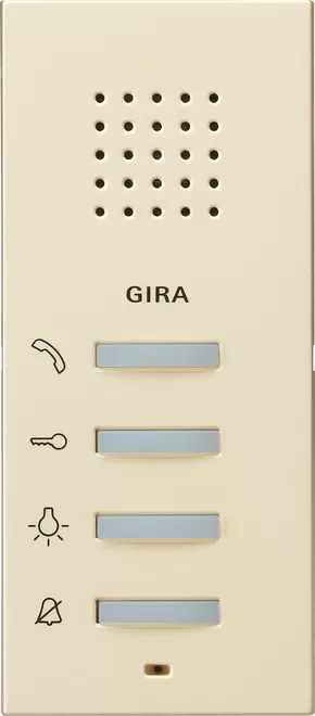 Gira Wohnungsstation AP System 55 Cremeweiß 125001