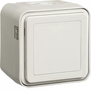 Berker Blindverschluss AP W.1 polarweiß 42903512