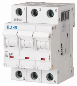 Eaton Leitungsschutzschalter, 50 A, 3p, Charakteristik: B 236405
