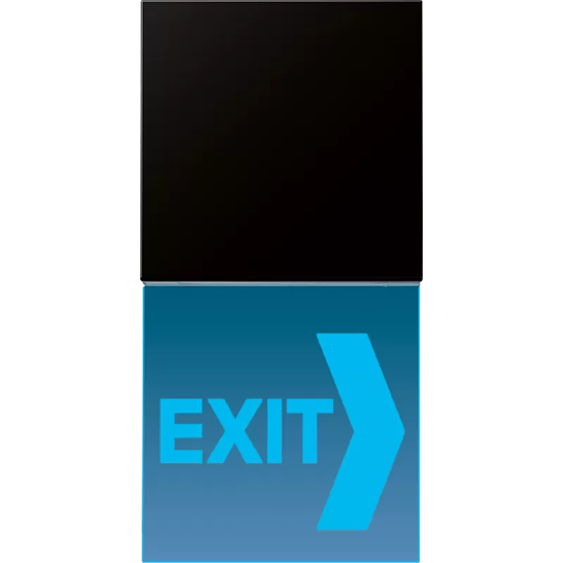 Jung LED-Lichtsignal Hinweis, blau, Serie LS, schwarz (lackiertes Aluminium) LS539N71SWLEDB