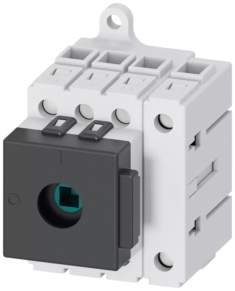 Siemens Lasttrennschalter 3LD3, Iu 32 A Hauptschalter 3-polig + N 3LD32100TL05