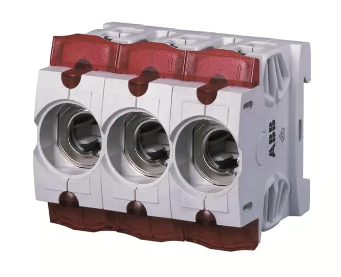 ABB ISS16/3 Sicherungssockel D0,3P.,16A 2CDE113001R1902