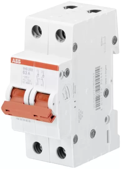 ABB SHD202/63 Lasttrennschalter 2P, 63A 2CDD272111R0063