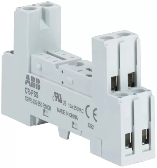 ABB CR-PSS Standardsockel für 1We oder 2We CR-P Relais 1SVR405650R1000