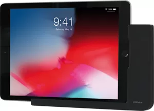 Eltako Universal-Wand-Dockingstation alle iPads, mit Ladefunktion, Alu schwarz eloxiert 30000002