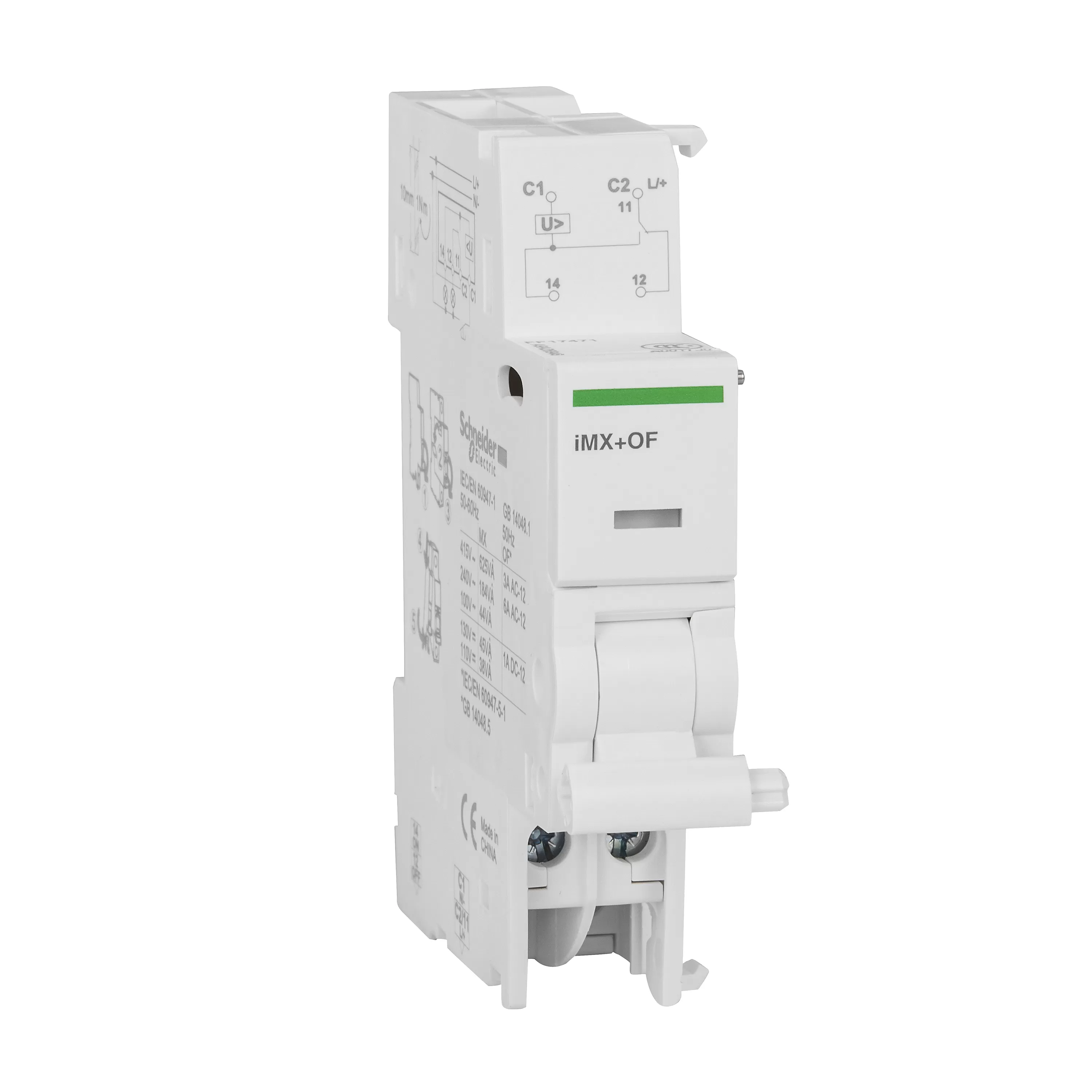 Schneider Electric Arbeitsstromauslöser iMX+OF, 220-415V AC / 110-130V DC A9A26946