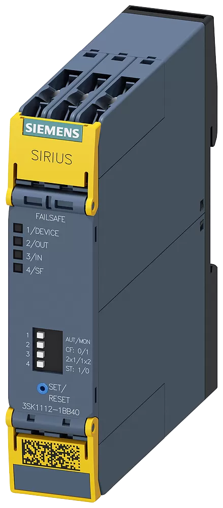 Siemens SIRIUS Sicherheitsschaltgerät Grundgerät Standard Reihe elektronische Ausgänge 2 3SK11121BB40