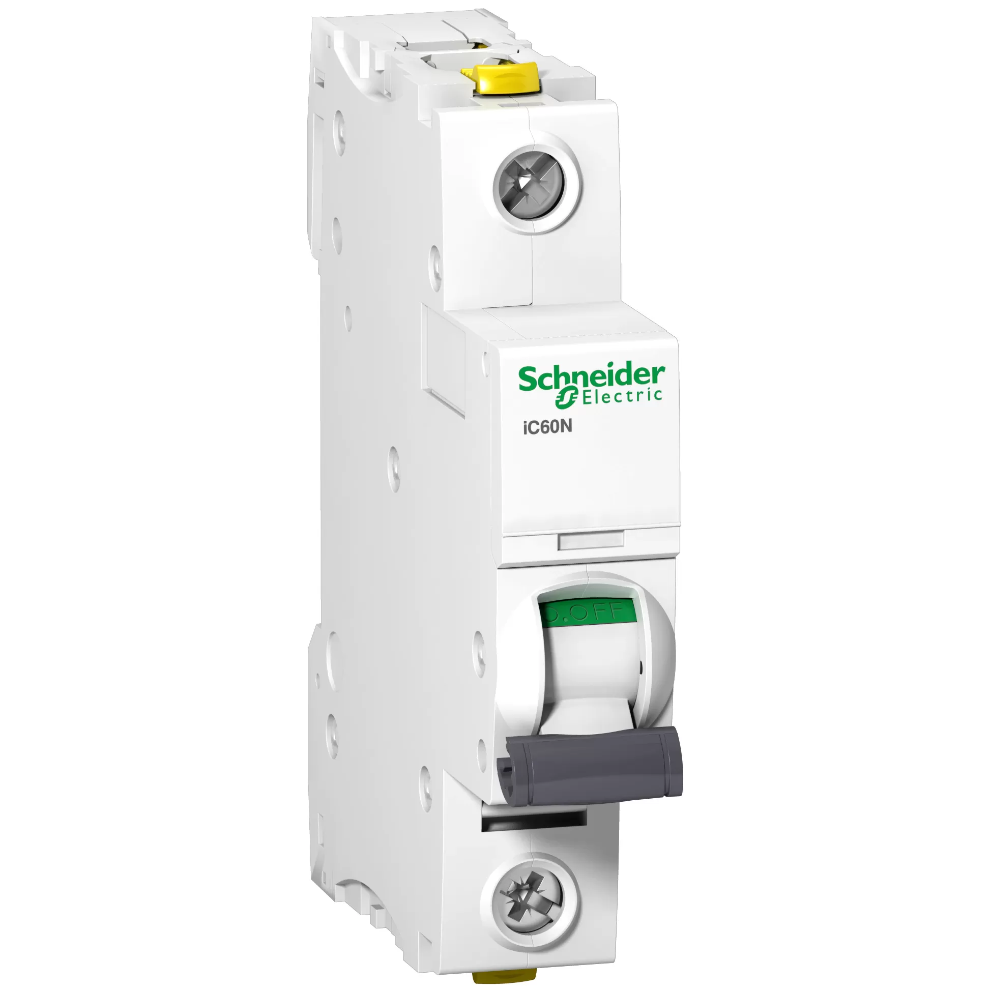 Schneider Electric Leitungsschutzschalter iC60N, 1P, 4A, B Charakteristik A9F03104