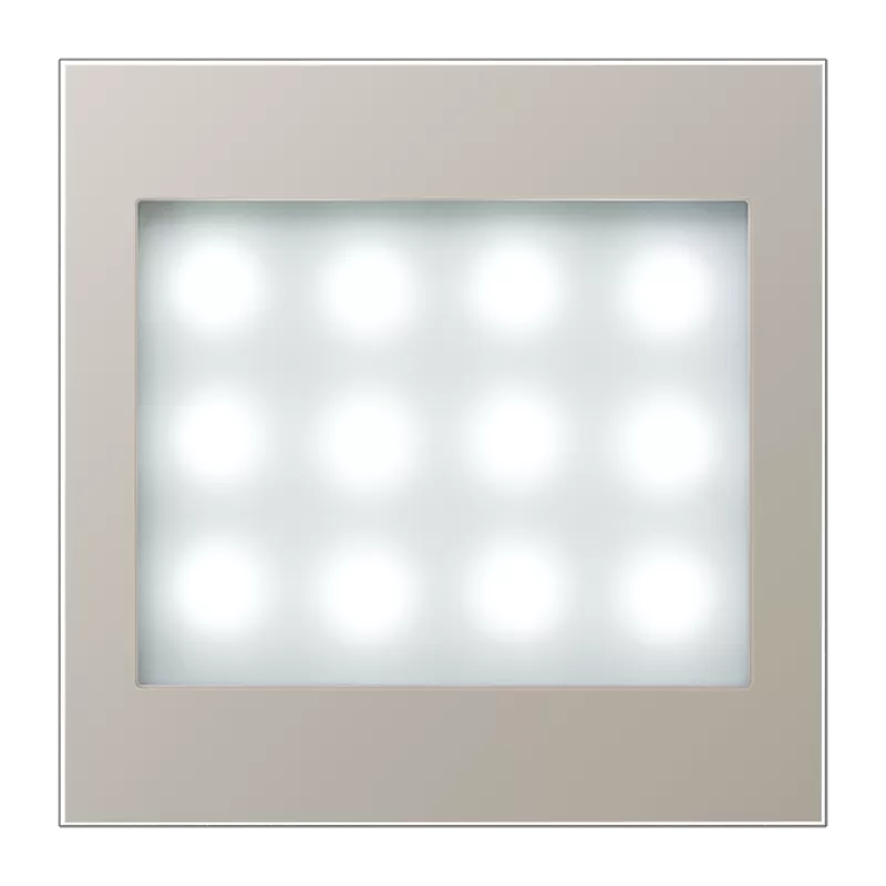 Jung LED-Leselicht, Serie LS, Edelstahl (lackiertes Aluminium) ES2539LEDLW-12