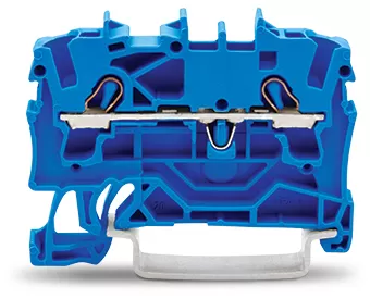 WAGO 2-Leiter-Durchgangsklemme;2,5 mm²;für Anwendungen Ex e II u. Ex i geeignet;blau 2002-1204
