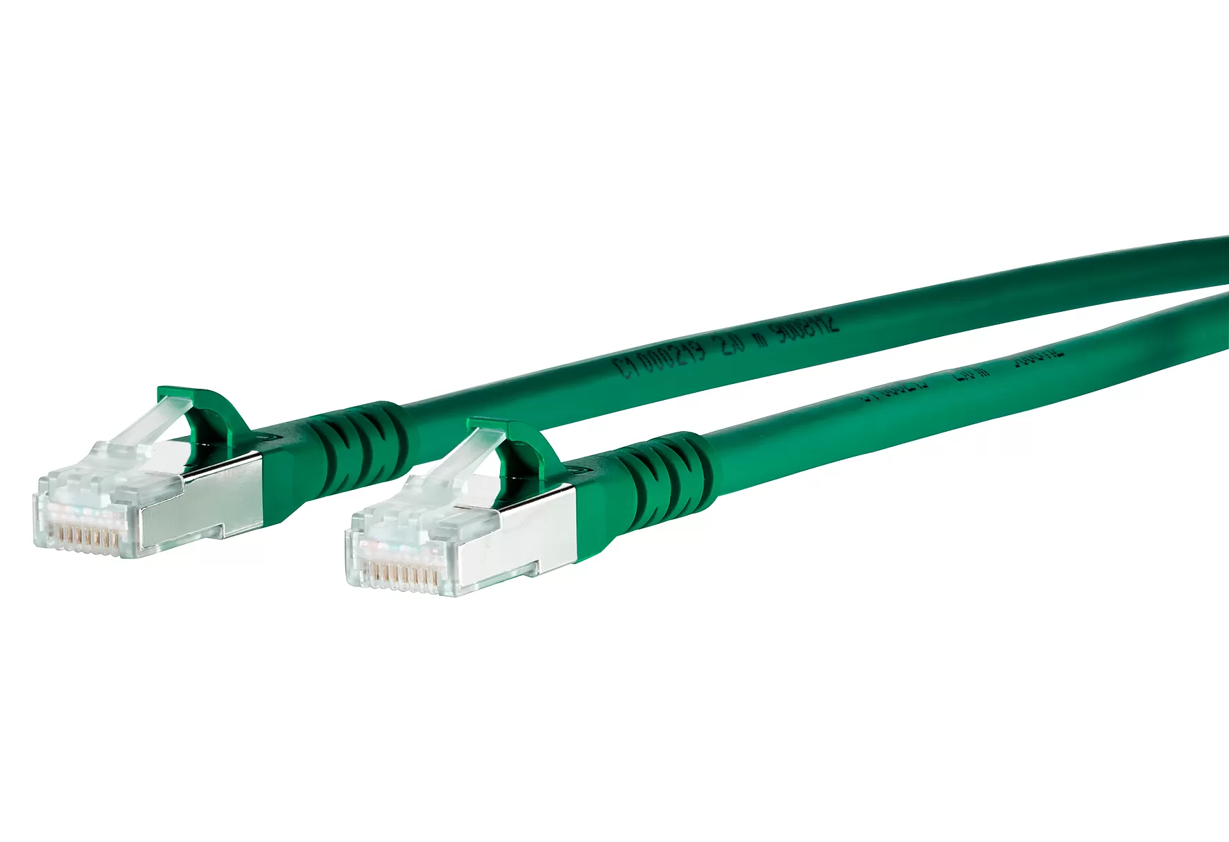 Metz Connect Patchkabel Cat.6A AWG 26 5,0 m grün 1308455055-E