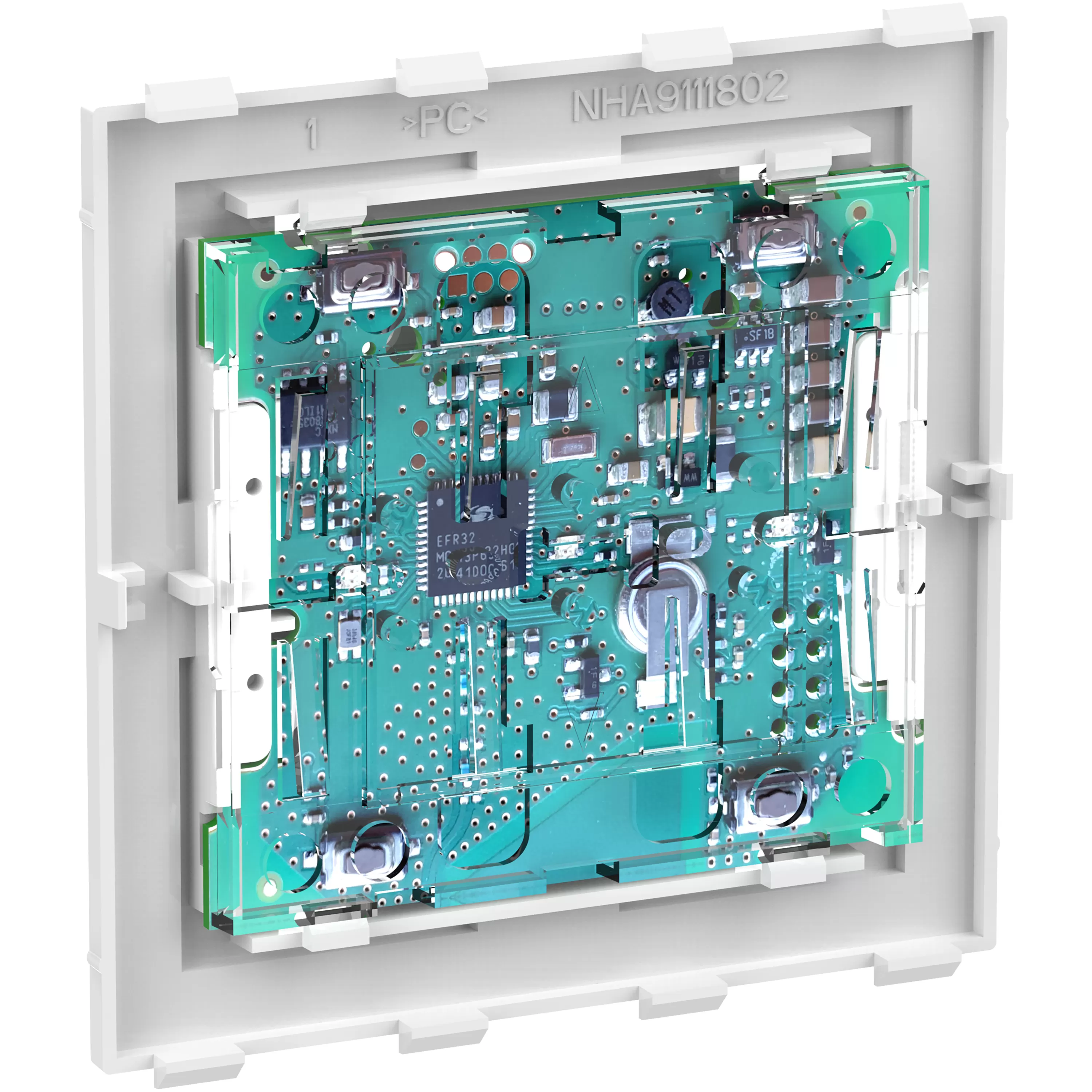 Merten Connected Taster-Modul, 1fach, System Design MEG5116-6000