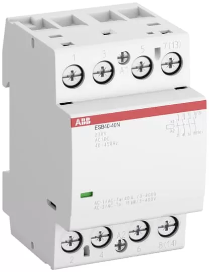 ABB ESB40-40N-04 Installationsschütz 4S/0Ö, 110 V AC/DC 1SAE341111R0440