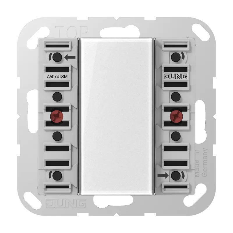 Jung KNX Tastsensor-Modul Standard, 4fach, F50, Serie AS/A A5074TSM