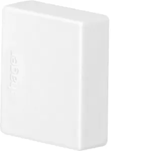Hager Endstück zu LF/LFH 20x20mm verkehrsweiß LF2002069016