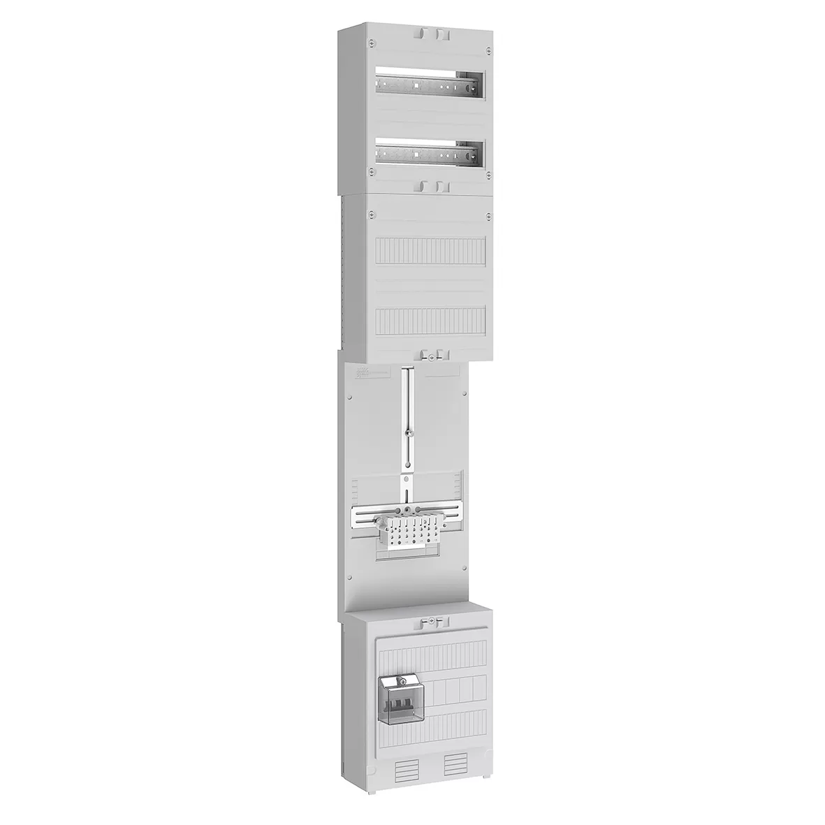 ABN Zählerplatz 1Z LS 40A 1V 16mm² SaS LUX 5pol BxH: 250x1350mm m,B,/m,V, ZV19510L