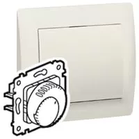 Legrand Einsatz Fußboden Raumthermostat Farbe: Galea Perlmutt 775691