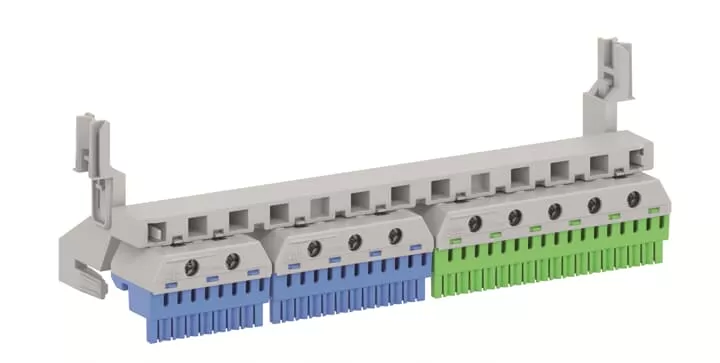 Striebel & John ZK221 Quick-Steckklemmenset für Kleinverteiler  ZK221