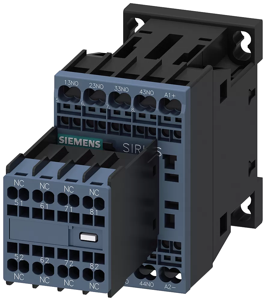 Siemens Hilfsschütz, 4S+4Ö, DC 24V, S00, Federzuganschluss 3RH23442BB40