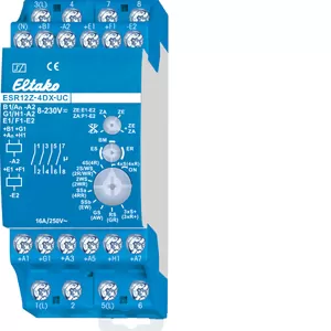 Eltako 4-fach Stromstoß-Schaltrelais. Je 1 Schließer potenzialfrei 16A/250V AC 21400301