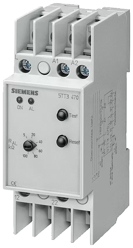 Siemens ISO Wächter Industrie für Wechselspannungsnetze für Messspannungen bis AC 500V 5TT3470