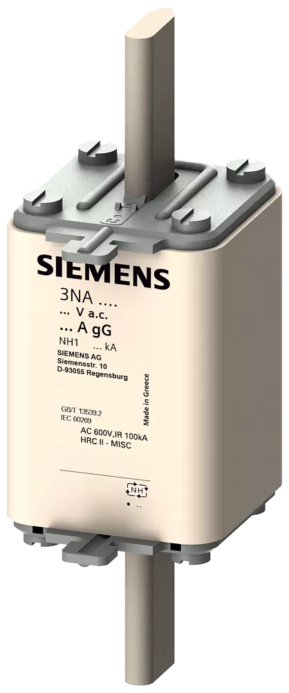 Siemens NH-Sicherungseinsatz, NH1, In: 200 A, gG, Un AC: 500 V, Un DC: 440 V 3NA3140