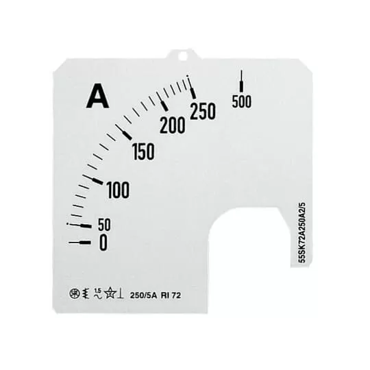 ABB SCL 1/1500 Wechselskala für AMT1 Skalen für analoge Amperemeter 1500 A 2CSM110359R1041