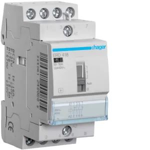 Hager Installationsrelais 16A 2S+2Ö 24V ERD418