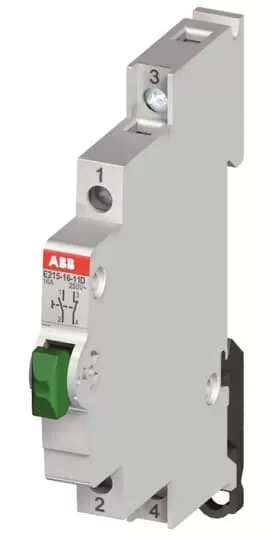 ABB E215-16-11G Taster Blau 16A 1S+1Ö 250VAC 2CCA703155R0001