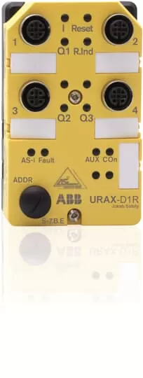ABB URAX-D1R AS-i Sicherheitsknoten für OSSD-Ausgänge 2TLA020072R0500