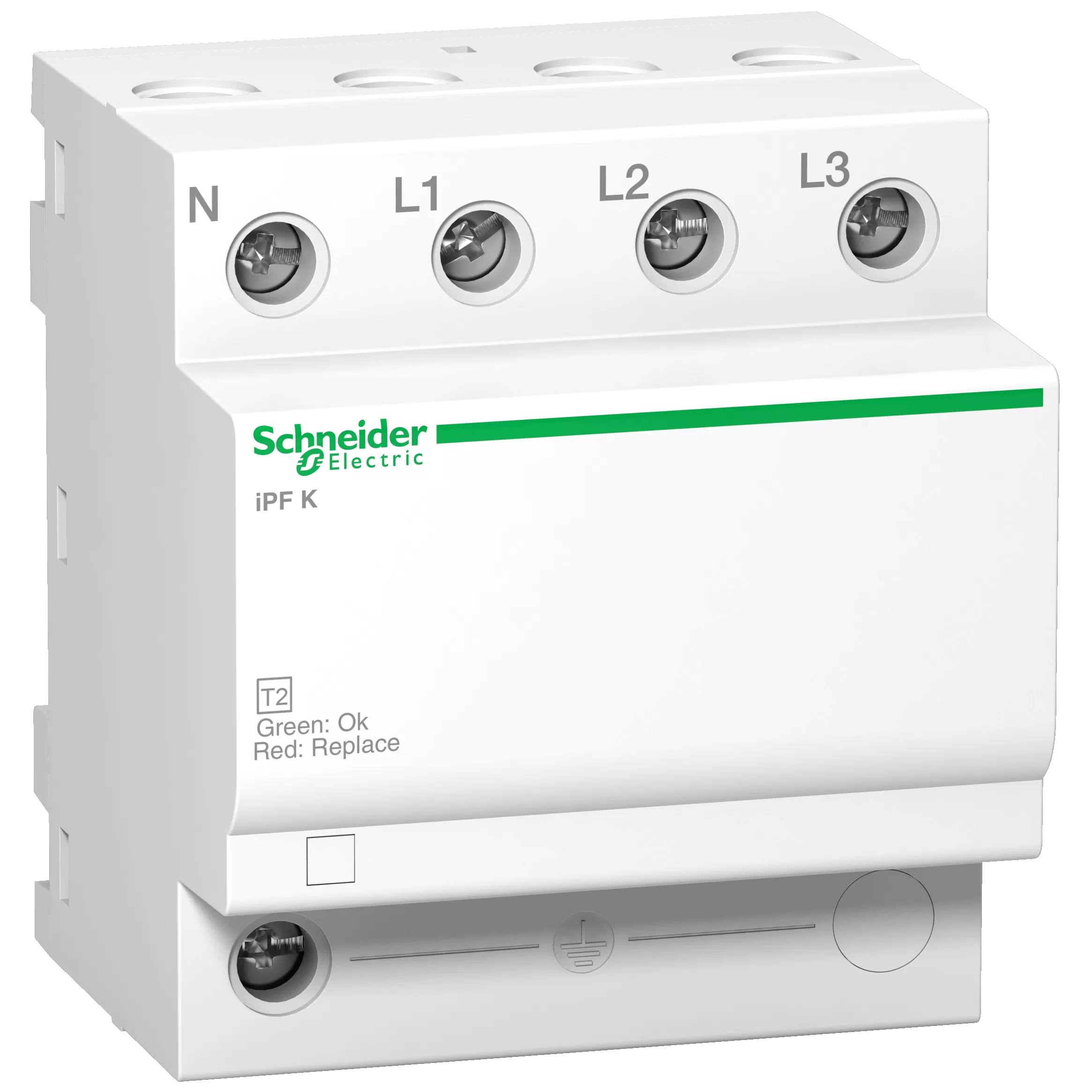 Schneider Electric Überspannungsableiter iPF K 40, Typ 2, 3P+N, Imax 40kA, In 15kA, TT & TN-S A9L15688