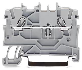 WAGO 2-Leiter-Durchgangsklemme;1 mm²;für Anwendungen Ex e II geeignet;grau 2000-1201