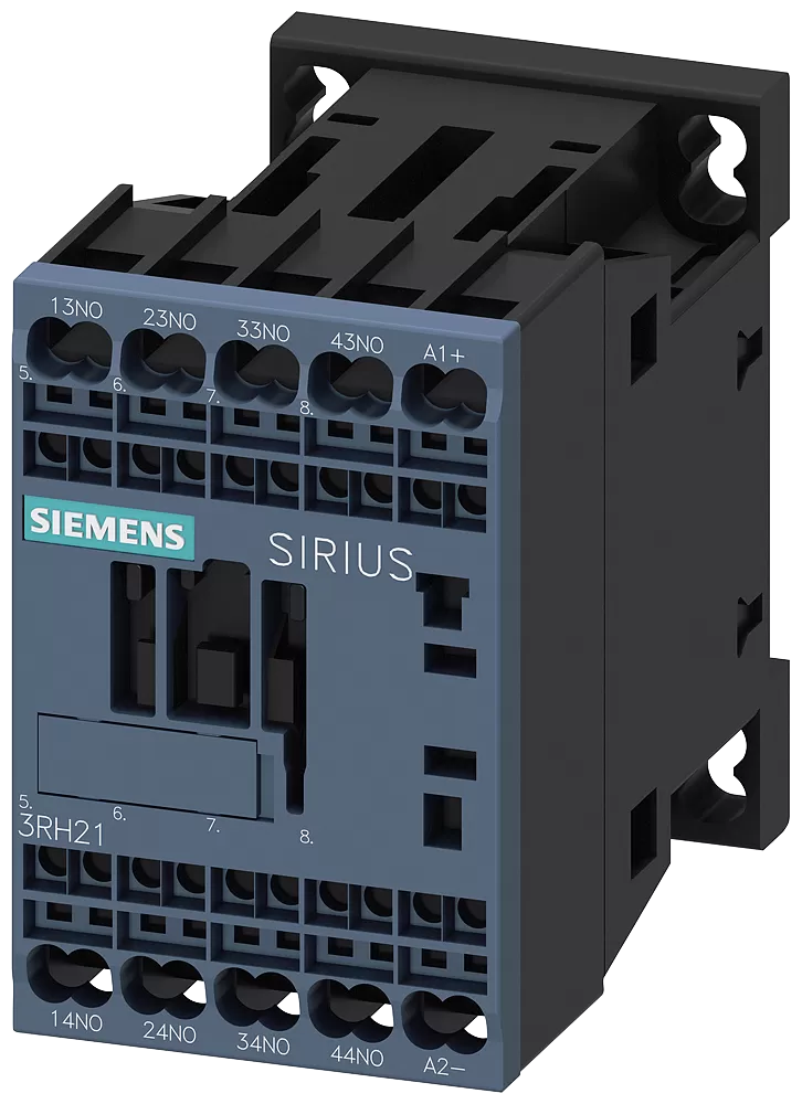 Siemens Hilfsschütz, 4S, DC 24V, S00, Federzuganschluss 3RH21402BB40