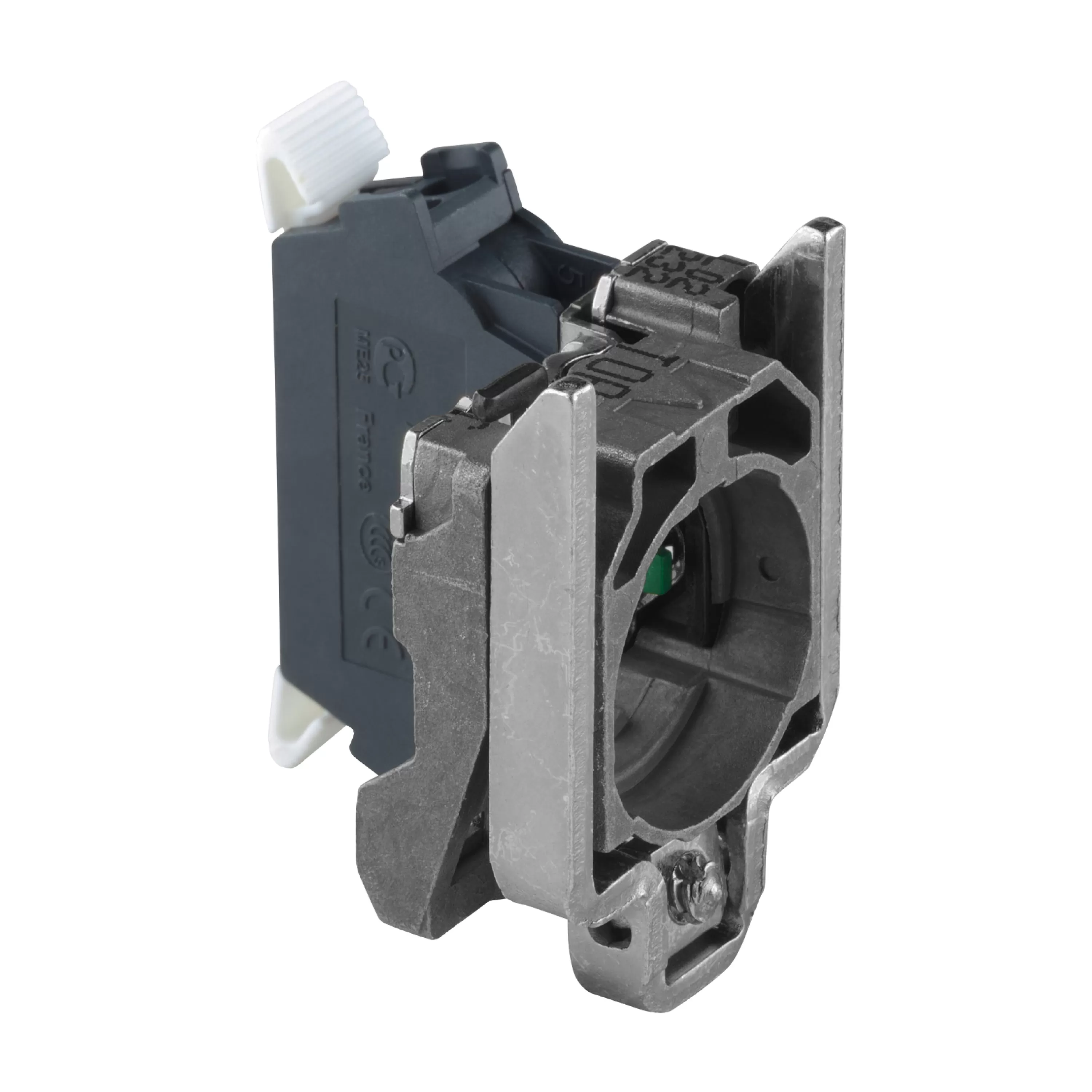 Schneider Electric Hilfsschalterblock, Ø 22, 1Ö, Federzugklemmen ZB4BZ1025