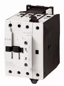 Eaton Leistungsschütz, 4-polig, 63 A, 230 V 50 Hz, 240 V 60 Hz, Wechselstrombetätigung 109855