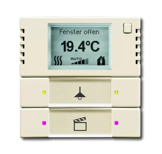 Busch-Jaeger 6128/28-82 | Bedienelement 2/4-fach, mit RTR Multifunktion/Farbkonzept