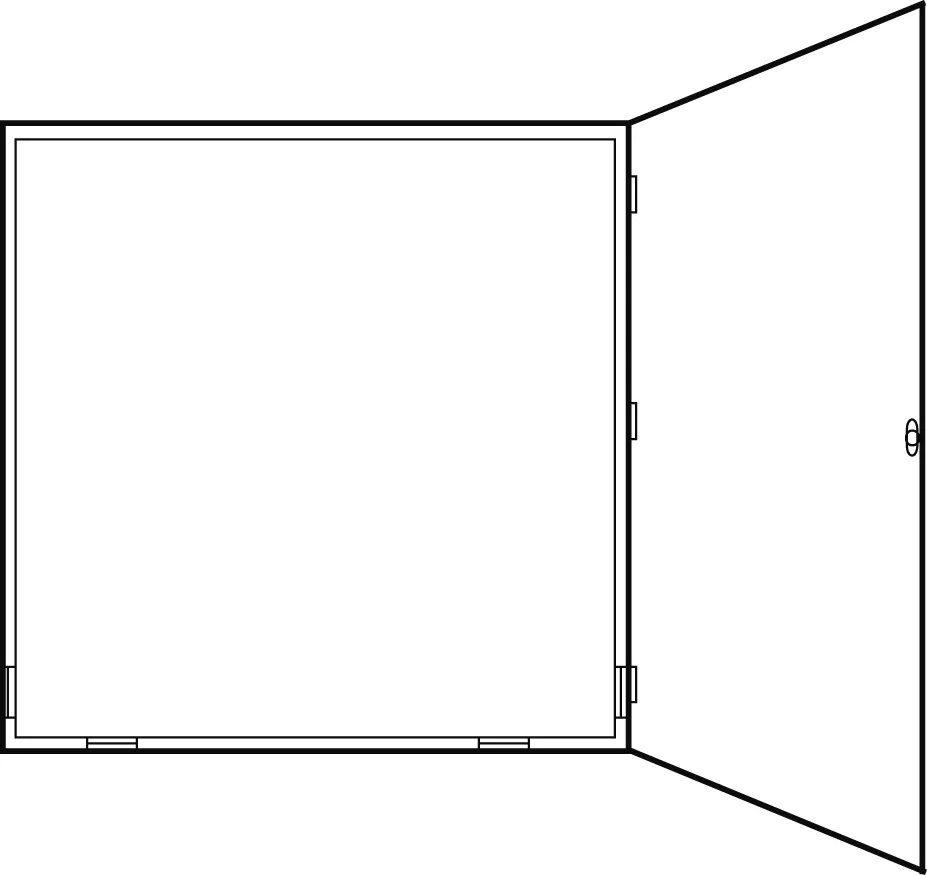 ABN Zählerwechselschrank IP54 WMS29-55