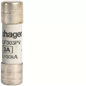 Hager Sicherung für PV 10x38 mm 1000V DC 3A LF303PV