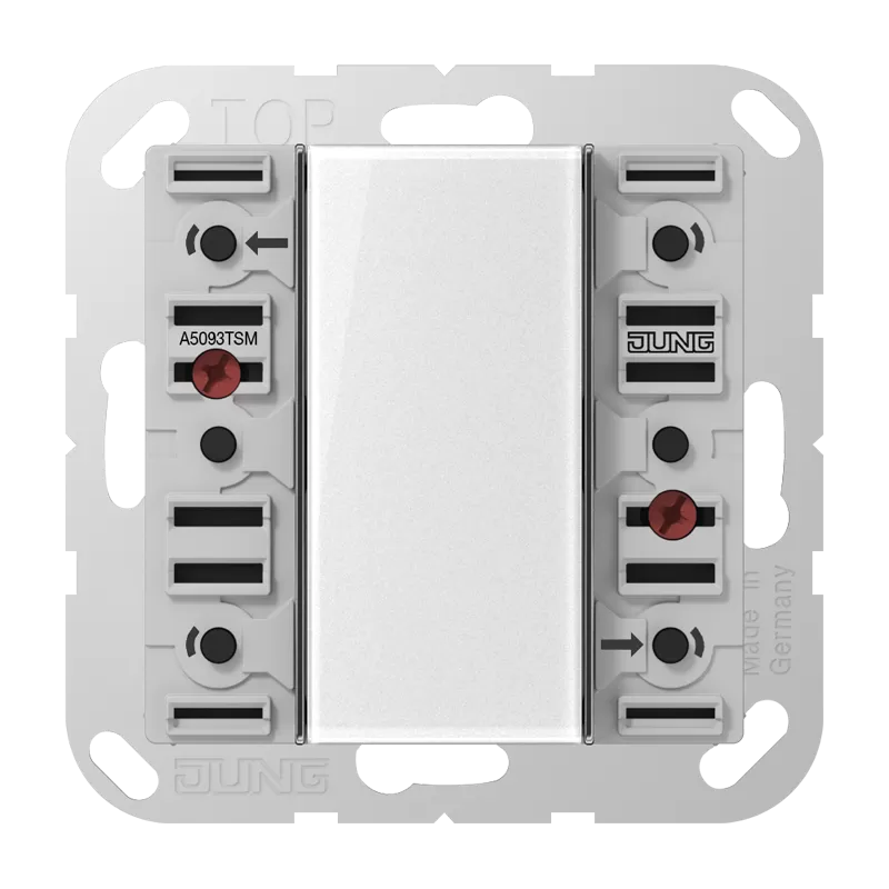 Jung KNX Tastsensor-Modul Universal, 3fach, F50, Serie AS/A A5093TSM