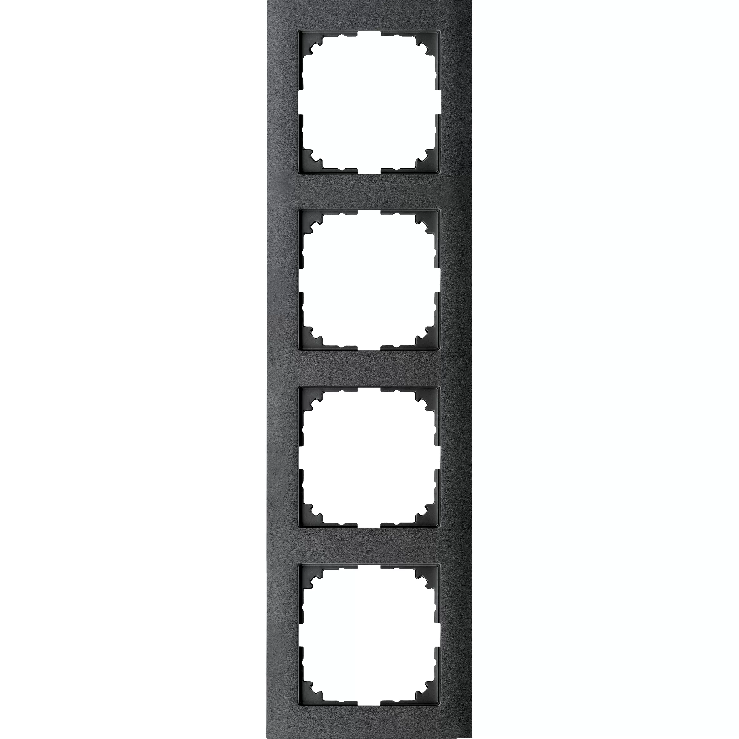 Merten M-Pure-Rahmen, 4fach, anthrazit, M-Pure MEG4040-3614