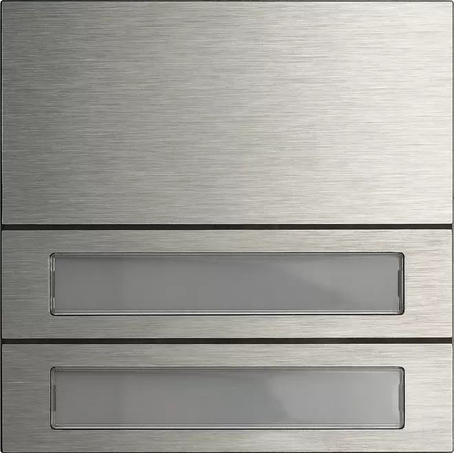 Gira Ruftastenmodul 2f System 106 Edelstahl V4A 5532914