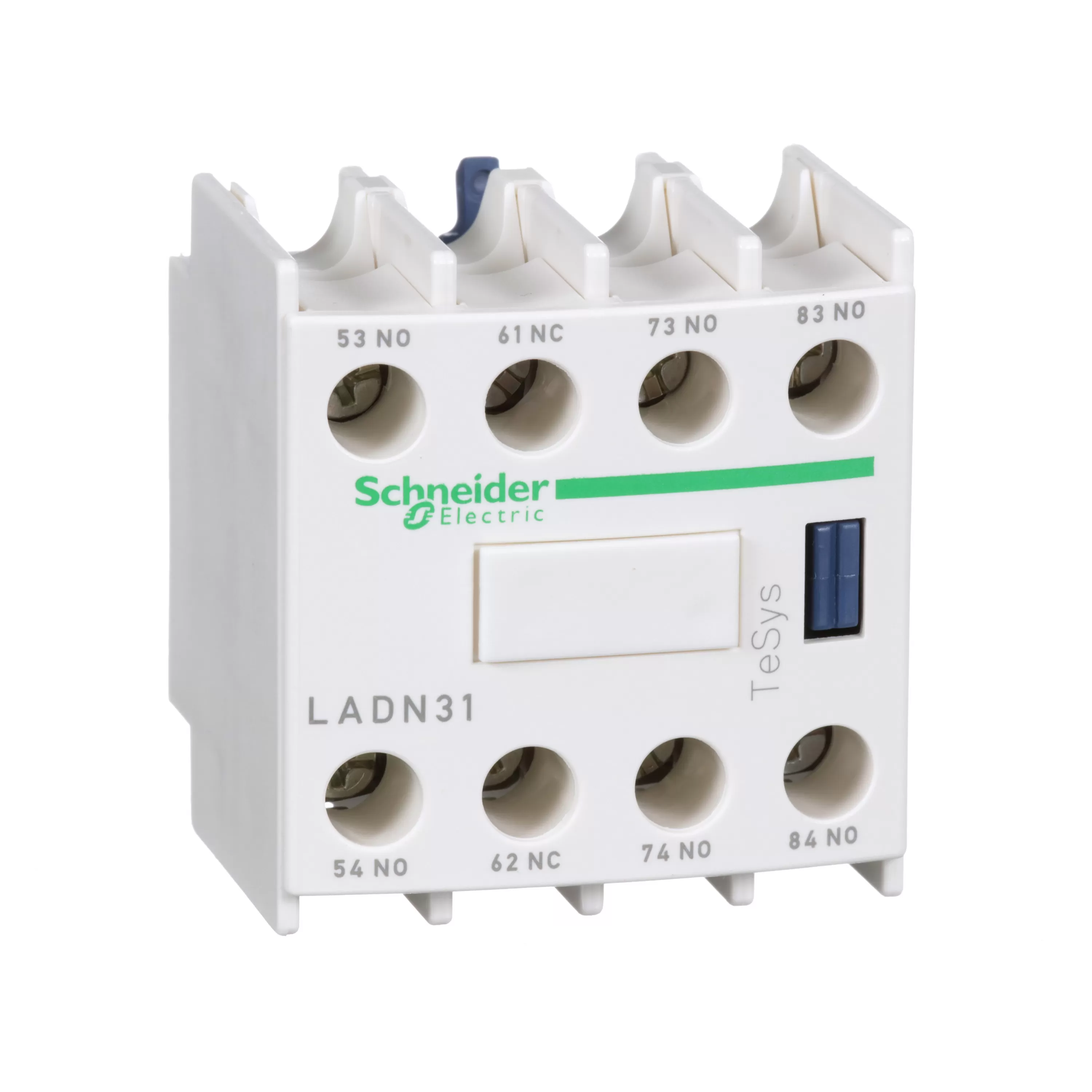 Schneider Electric Hilfsschalterblock, 3S+1Ö, Schraubanschluss LADN31