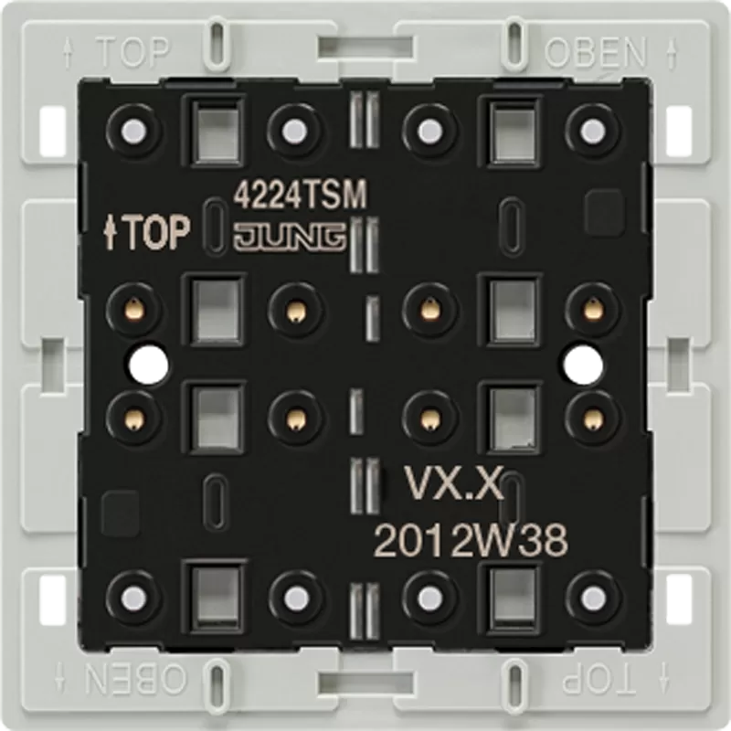 Jung Tastsensor-Modul 24 V AC/DC, 20 mA 2fach, Mehrdraht, F40 4224TSM