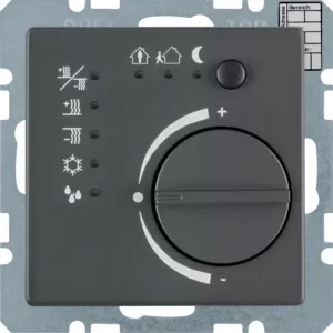 Berker Raumtemperaturregler m Ta-Sst IB Q1 anth 75441126