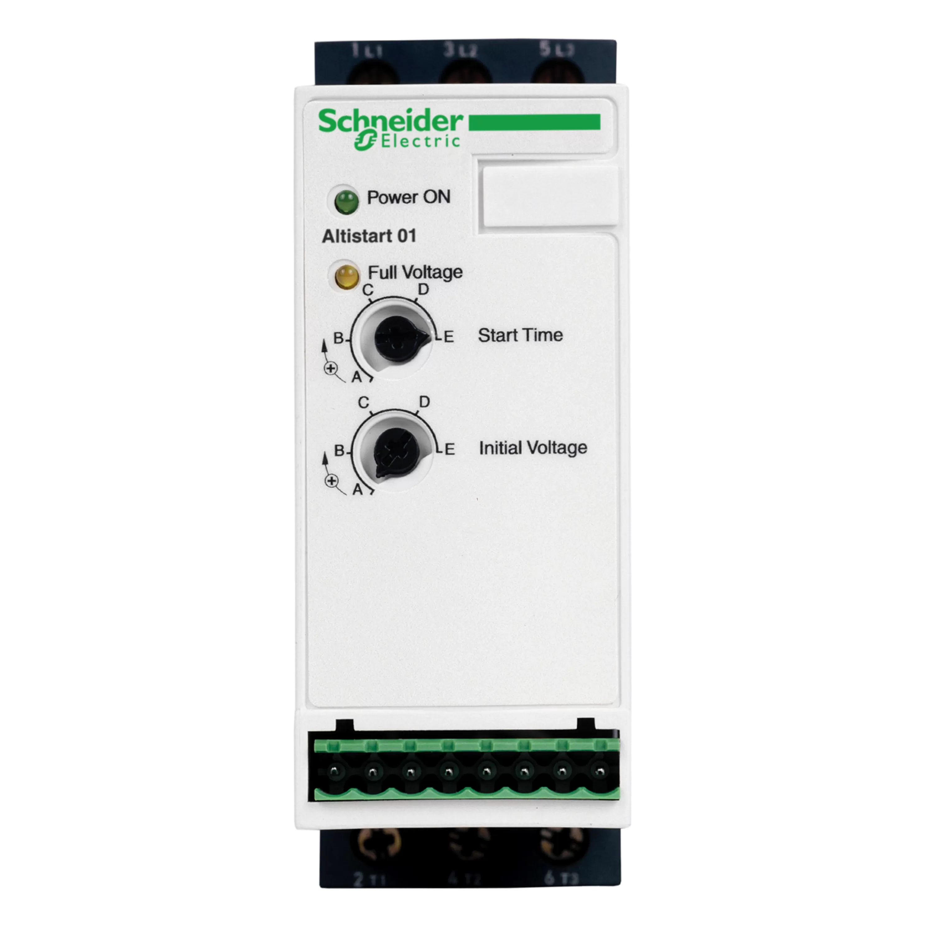 Schneider Electric Sanftanlasser für Asynchronmotor, ATS01, 9A, 110-480V, 1,1-4 KW ATS01N109FT