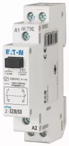 Eaton Stromstossschalter, 230AC, 1S+1Ö, 16A, 50Hz, 1TE 265283