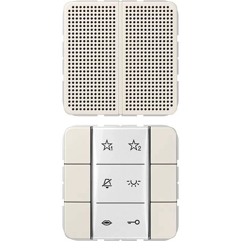 Jung Audio-Innenstation, Serie CD, weiß SIAICD6W